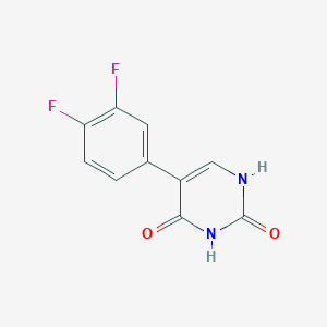 5-(3,4-Difluorophenyl)-(2,4)-dihydroxypyrimidine, 95%