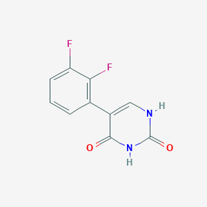 5-(2,3-Difluorophenyl)-(2,4)-dihydroxypyrimidine, 95%