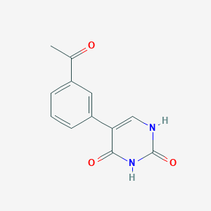 5-(3-Acetylphenyl)-(2,4)-dihydroxypyrimidine, 95%