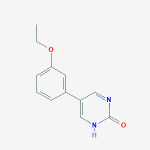 5-(3-Ethoxyphenyl)-2-hydroxypyrimidine, 95%