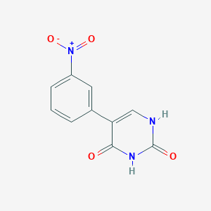 (2,4)-Dihydroxy-5-(3-nitrophenyl)pyrimidine