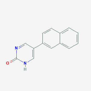 2-Hydroxy-5-(naphthalen-2-yl)pyrimidine, 95%