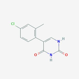 5-(4-Chloro-2-methylphenyl)-(2,4)-dihydroxypyrimidine