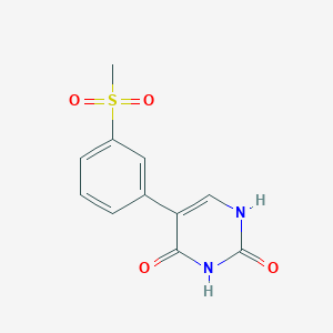 (2,4)-Dihydroxy-5-(3-methylsulfonylphenyl)pyrimidine