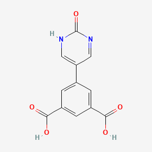 5-(2-Hydroxypyrimidin-5-yl)isophthalic acid