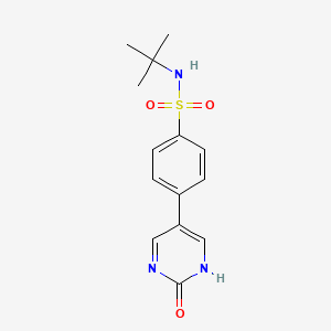 5-(4-t-Butylsulfamoylphenyl)-2-hydroxypyrimidine, 95%