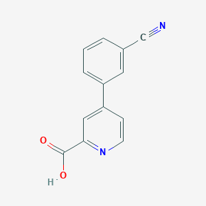 4-(3-Cyanophenyl)picolinic acid, 95%