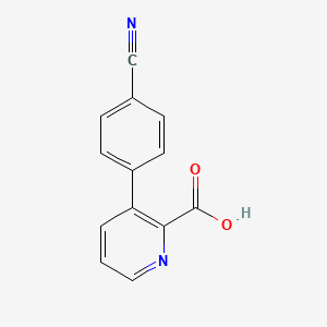 3-(4-Cyanophenyl)picolinic acid, 95%