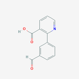 2-(3-Formylphenyl)nicotinic acid, 95%