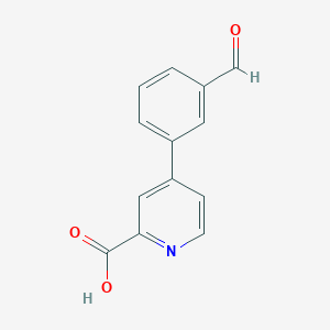 4-(3-Formylphenyl)picolinic acid, 95%