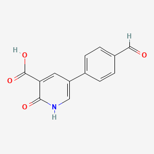 5-(4-Formylphenyl)-2-hydroxynicotinic acid, 95%