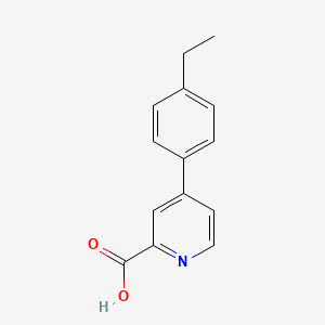 4-(4-Ethylphenyl)picolinic acid, 95%