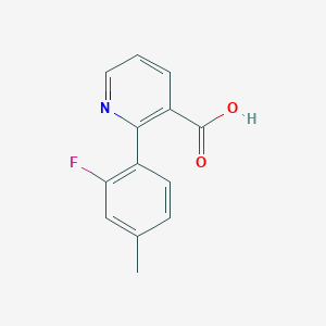 2-(2-Fluoro-4-methylphenyl)nicotinic acid, 95%