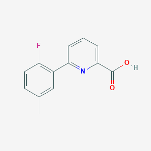 6-(2-Fluoro-5-methylphenyl)picolinic acid