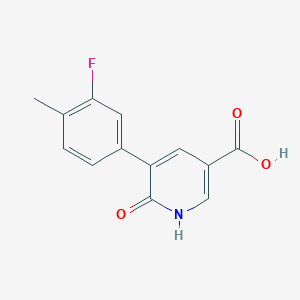 5-(3-Fluoro-4-methylphenyl)-6-hydroxynicotinic acid