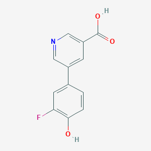 5-(3-Fluoro-4-hydroxyphenyl)pyridine-3-carboxylic acid