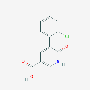 5-(2-Chlorophenyl)-6-hydroxynicotinic acid