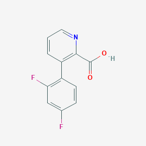 3-(2,4-Difluorophenyl)picolinic acid