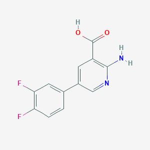 2-AMINO-5-(3,4-DIFLUOROPHENYL)NICOTINIC ACID