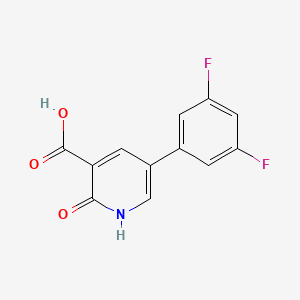 5-(3,5-Difluorophenyl)-2-hydroxynicotinic acid