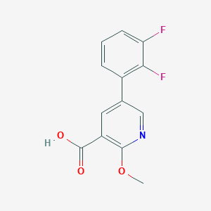 5-(2,3-DIFLUOROPHENYL)-2-METHOXYNICOTINIC ACID