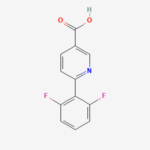 6-(2,6-Difluorophenyl)pyridine-3-carboxylic acid