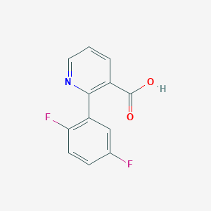 2-(2,5-Difluorophenyl)pyridine-3-carboxylic acid