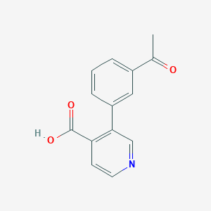 3-(3-ACETYLPHENYL)ISONICOTINIC ACID