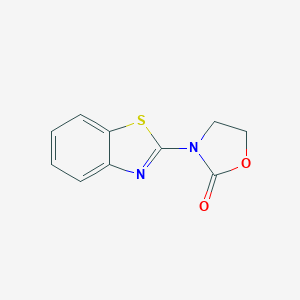 B063884 3-(Benzo[d]thiazol-2-yl)oxazolidin-2-one CAS No. 187653-50-5