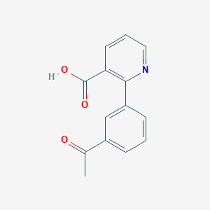 2-(3-ACETYLPHENYL)NICOTINIC ACID