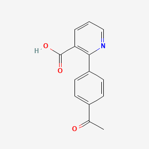 2-(4-ACETYLPHENYL)NICOTINIC ACID