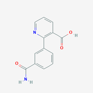 molecular formula C13H10N2O3 B6388711 MFCD18086030 CAS No. 1258622-91-1