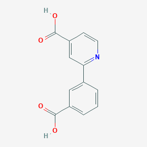 2-(3-Carboxyphenyl)pyridine-4-carboxylic acid