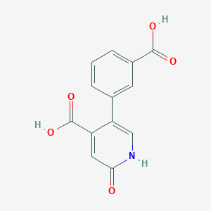 5-(3-Carboxyphenyl)-2-hydroxyisonicotinic acid