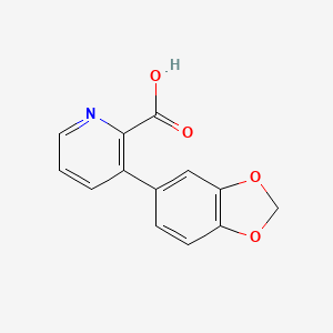 3-(3,4-Methylenedioxyphenyl)picolinic acid