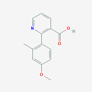 molecular formula C14H13NO3 B6389006 MFCD18317372 CAS No. 1261912-94-0