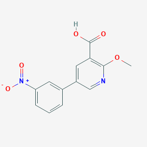 molecular formula C13H10N2O5 B6389217 MFCD18317419 CAS No. 1261913-03-4