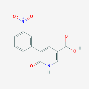 6-Hydroxy-5-(3-nitrophenyl)nicotinic acid, 95%