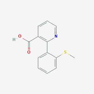 2-(2-Methylthiophenyl)nicotinic acid