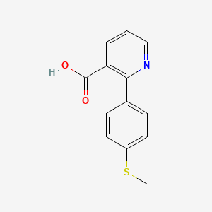 2-(4-Methylthiophenyl)nicotinic acid