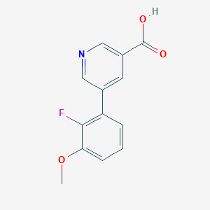 5-(2-Fluoro-3-methoxyphenyl)nicotinic acid