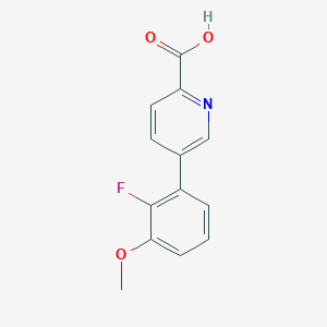 5-(2-Fluoro-3-methoxyphenyl)picolinic acid