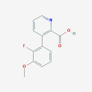 3-(2-Fluoro-3-methoxyphenyl)picolinic acid