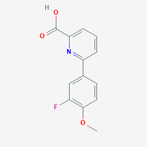 6-(3-Fluoro-4-methoxyphenyl)picolinic acid