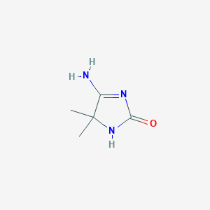B063897 4-amino-5,5-dimethyl-1H-imidazol-2-one CAS No. 176520-59-5