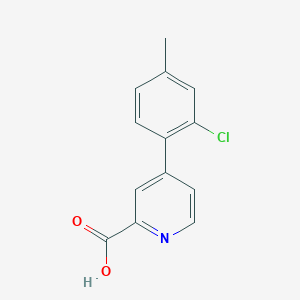 4-(2-Chloro-4-methylphenyl)picolinic acid