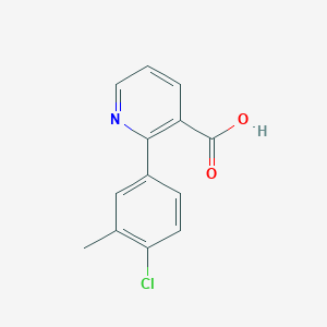 2-(4-Chloro-3-methylphenyl)pyridine-3-carboxylic acid