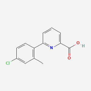 6-(4-Chloro-2-methylphenyl)picolinic acid