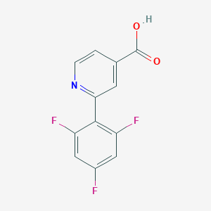 2-(2,4,6-TRIFLUOROPHENYL)ISONICOTINIC ACID