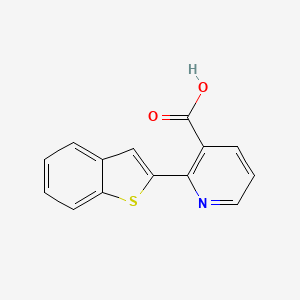 2-[Benzo(B)thiophen-2-YL]nicotinic acid